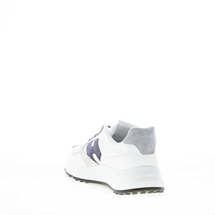 Hogan Uomo Hyperlight Sneaker in Pelle Bianco più Blu 182592519