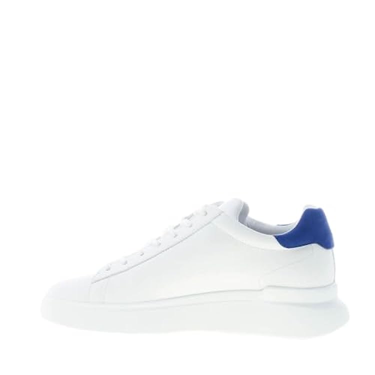 Hogan Uomo H580 Sneaker in Pelle Bianco più Bluette 615