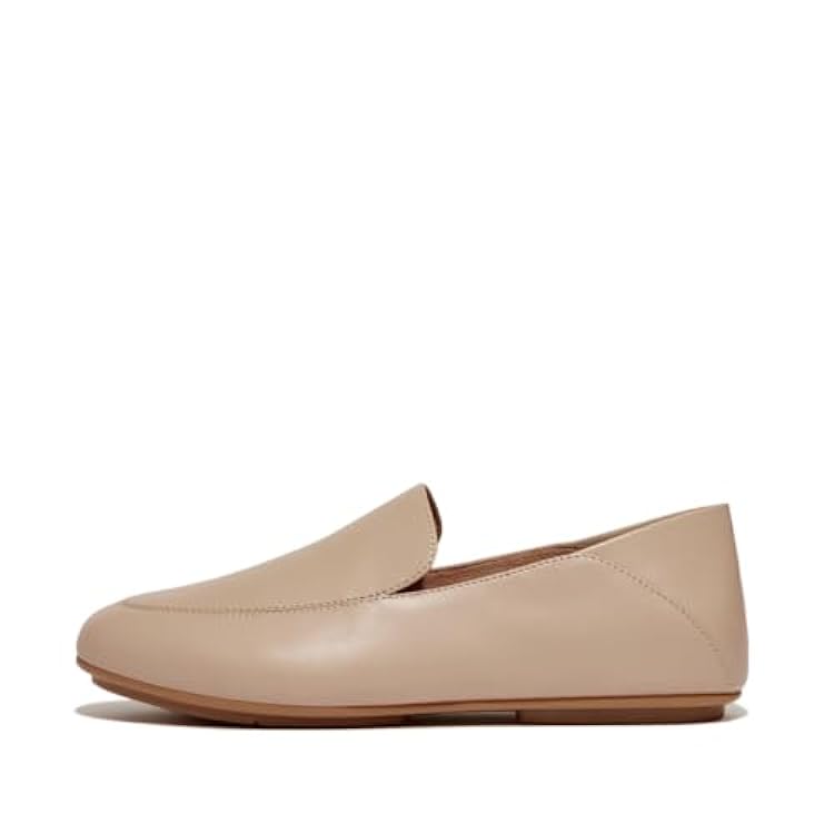 Fitflop Allegro Crush-Back Leather Loafers, Mocassino B