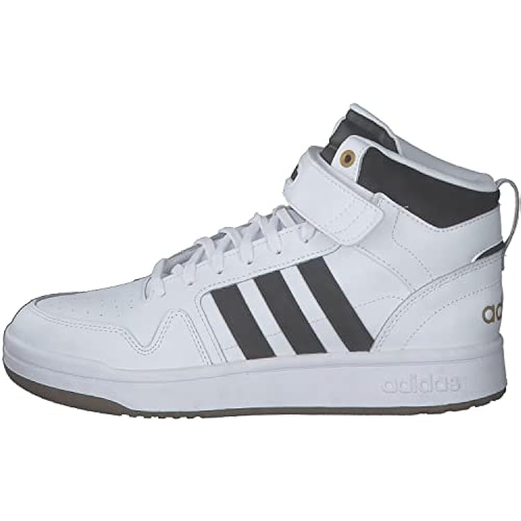Adidas POSTMOVE Mid, Sneaker Uomo, Ftwr White/Core Black/Gold Met, 45 1/3 EU 251185744