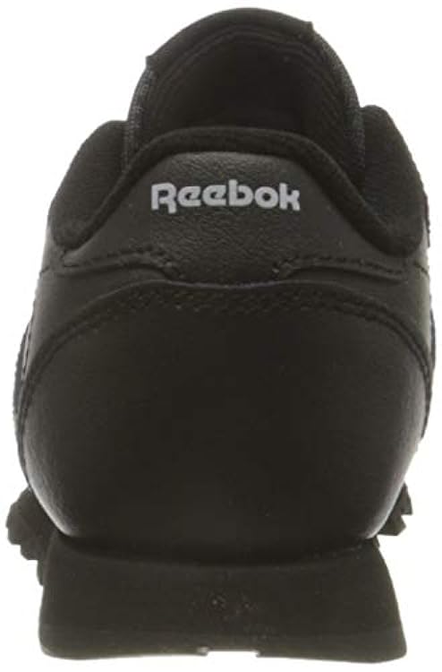 Reebok Classic Leather, Scarpe da ginnastica Unisex - Bimbi 0-24, Nero, 23.5 EU 902193201