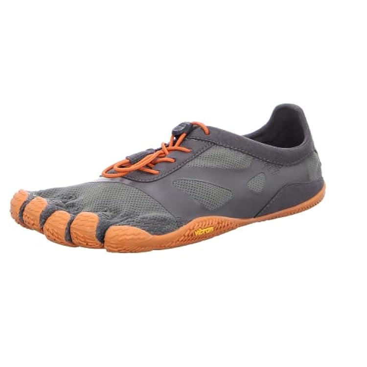 Vibram Men´s KSO EVO Cross Training Shoe, Grey/Orange, 45 EU/11-11.5 M US 831716352