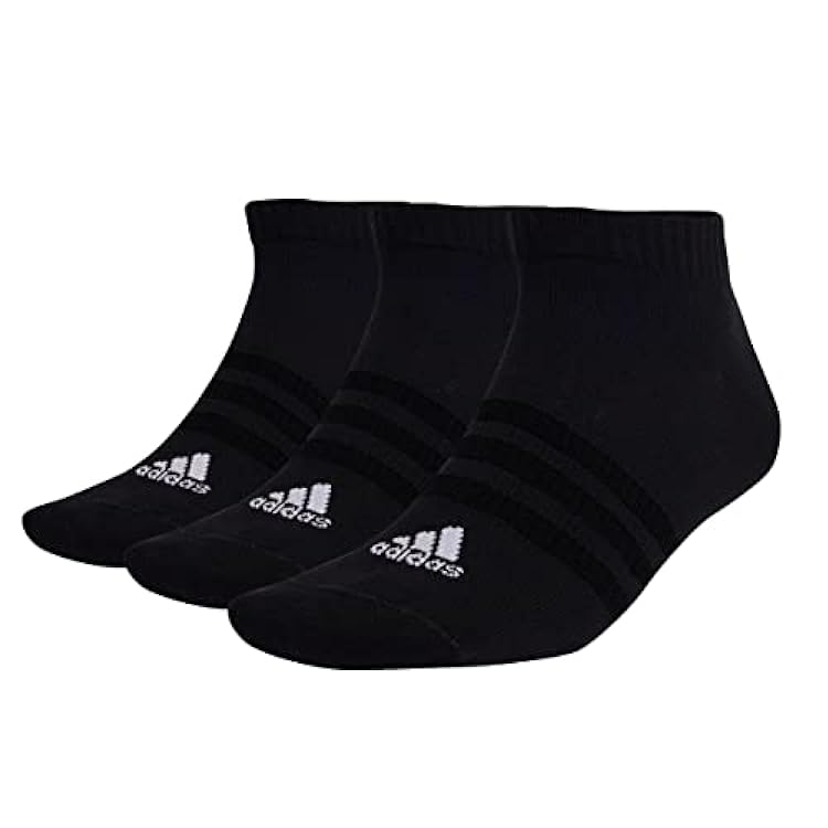 adidas Thin And Light Sportswear Low-cut 3 Pairs Socks Calzini Unisex - Adulto 665103729