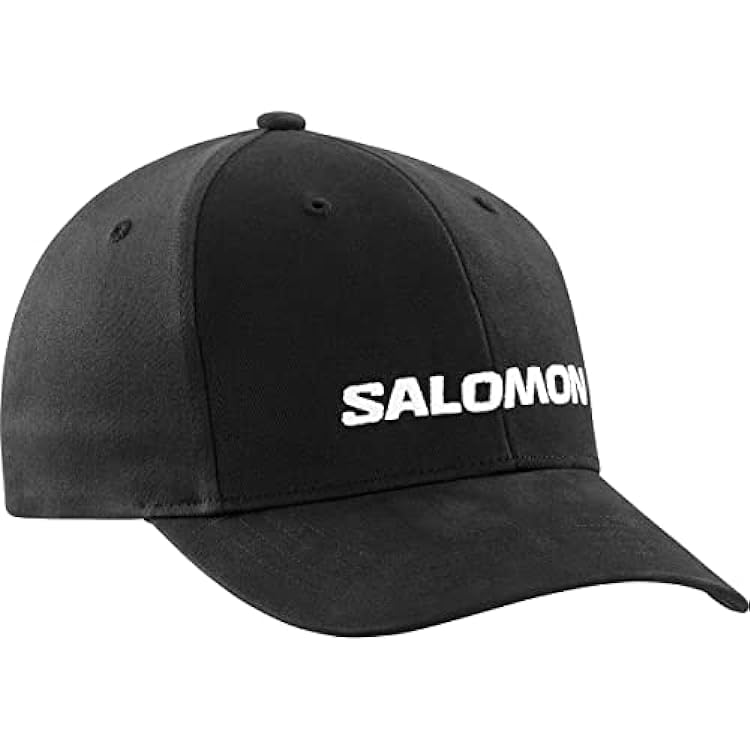Salomon Logo Cappellino Unisex, Stile casual, Comfort e