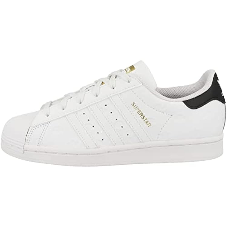 ADIDAS Superstar W, Sneaker Donna, Ftwr White/Ftwr White/Core Black, 38 2/3 EU 896260167
