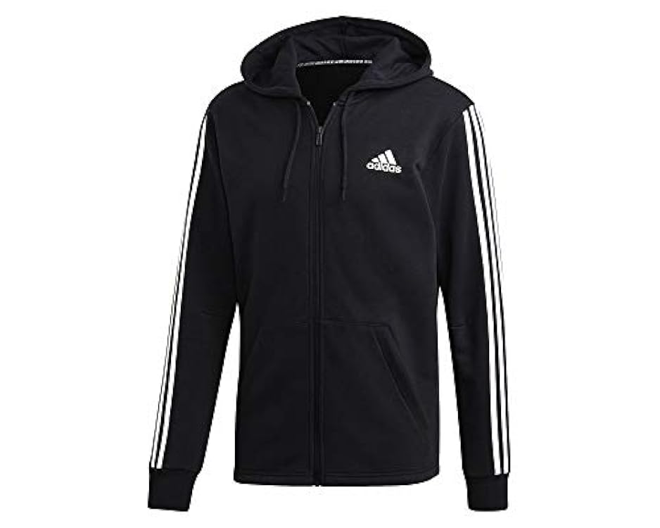 adidas Must Haves 3 Stripes Fullzip Hoodie French Terry