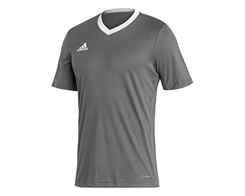 adidas Entrada 22 Short Sleeve Jersey, T-Shirt Uomo, Team Grey Four, S 887576759