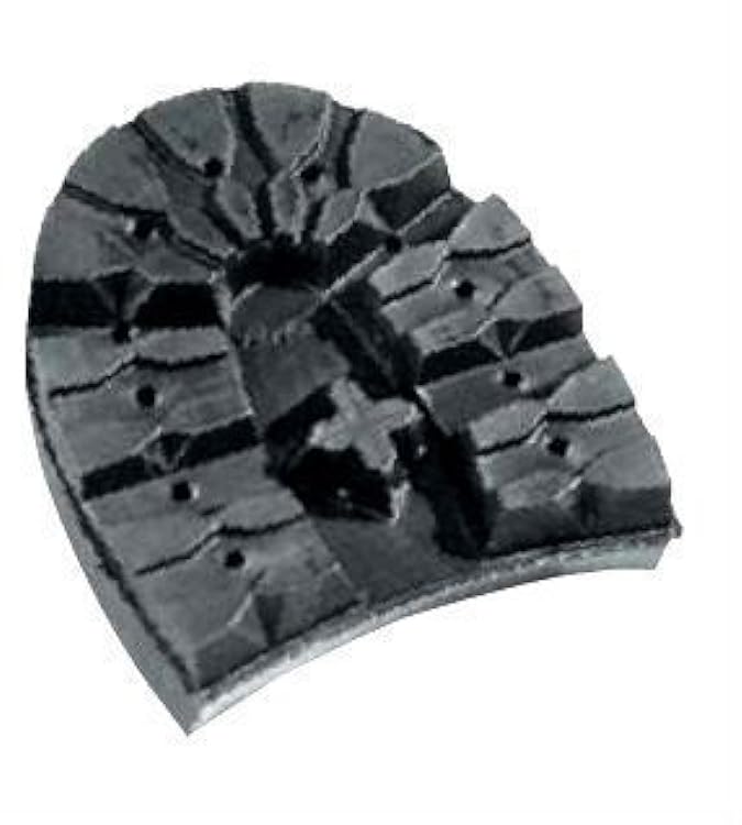 Vibram#100 Montagna Rubber Lug Heel Black Shoe Repair (Size 14) - 1 Pair by Vibram 218973916