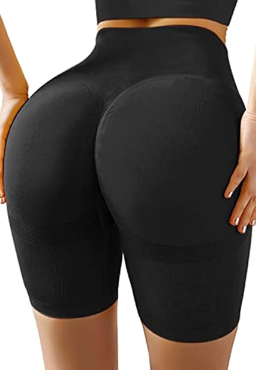 STARBILD Scrunch Butt Leggings da Donna, Push Up Pantaloni a Vita Alta Opaco Slim Fit 312671673