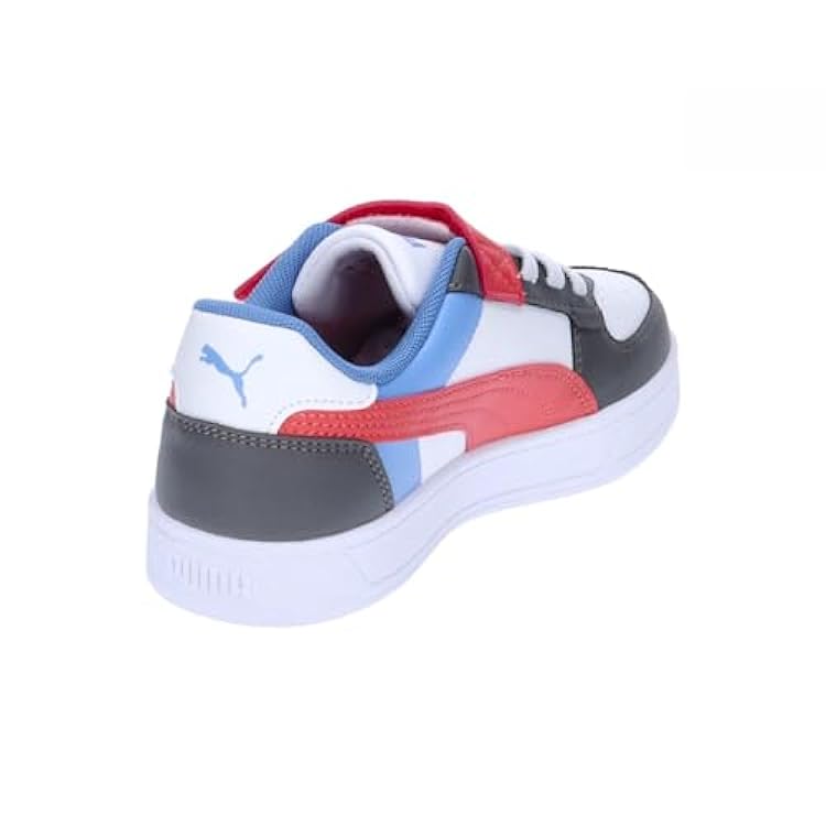 Puma Unisex Kids Puma Caven 2.0 Block Ac+ Ps Sneakers, Cool Dark Gray-Blue Skies-Active Red, 34 EU 847141685