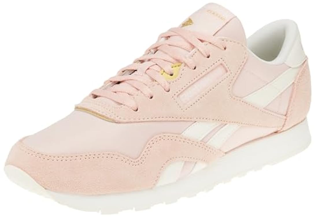 Reebok Nylon Classico, Sneaker Donna, Possibly Pink F23 R Possibly Pink F23 R Gesso, 37.5 EU 610507707