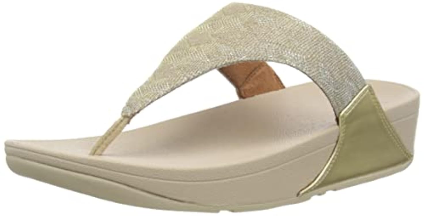 Fitflop Lulu Glitz Toe-Post Sandals, Ciabatte Donna 700799302