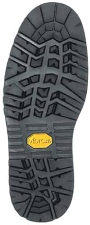 Vibram # 1276 Sierra Unit Sole Color Black Size 10 - Shoe Repair - 1 Pair by Vibram 263188161
