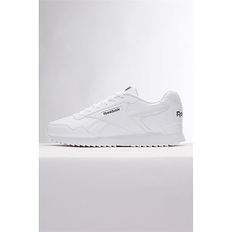 Reebok Glide Ripple Clip, Sneaker Unisex-Adulto, Ftwr White Ftwr White Vector Navy, 42.5 EU 461480090