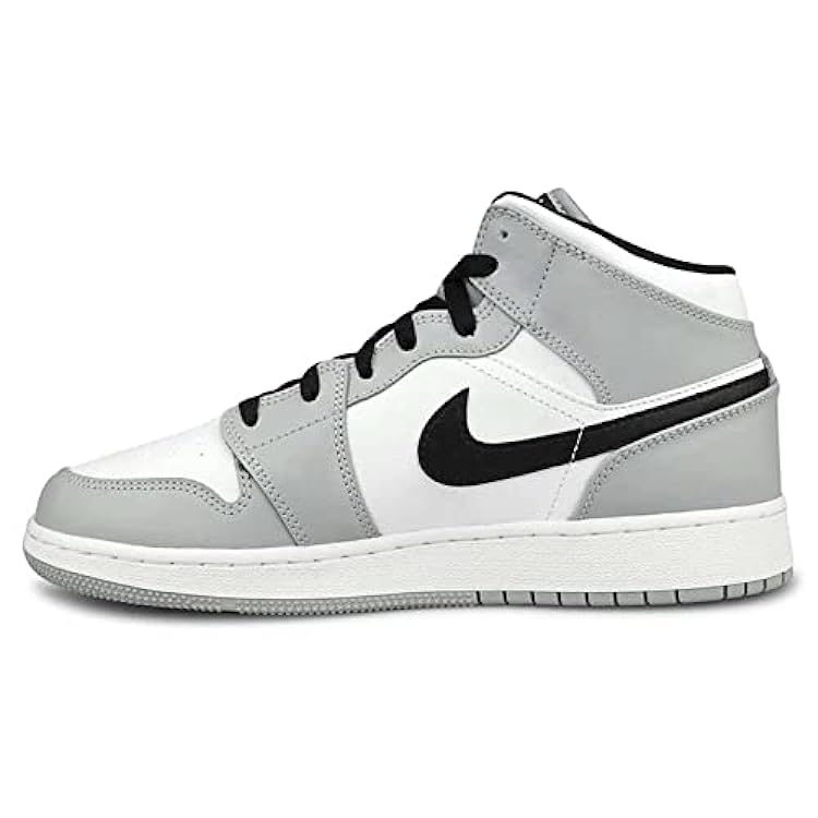 Nike Air Jordan 1 Mid Light Smoke Grey Gris 954432381