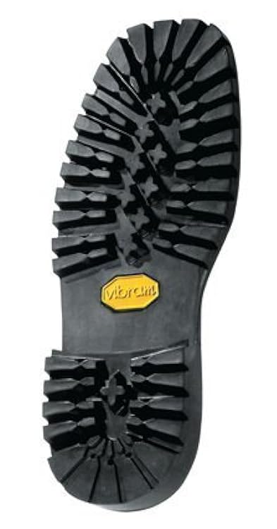 Vibram # 132 Montagna Block Unit Sole Black Color Size 10 - Shoe Repair - 1 Pair by Vibram 620707838