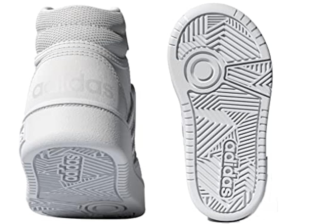 adidas Hoops Mid 3.0 AC I, Sneaker Unisex-Bambini, Ftwbla, 24 EU 922593616