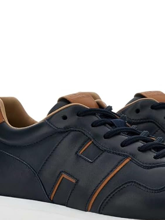 Hogan Sneakers H601 in Pelle Blu HXM6010EH41QZB01A3 Blu 378272639