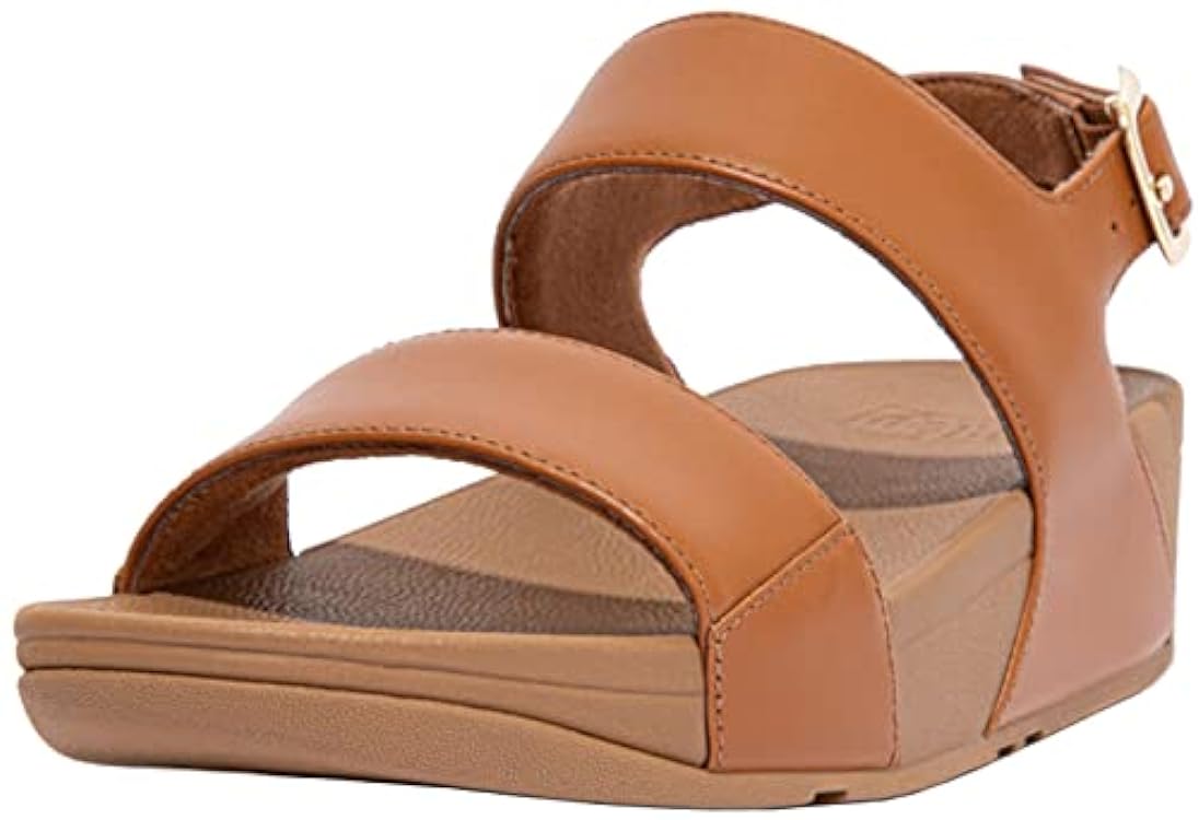 Fitflop Lulu Leather Back-Strap Sandals, Sandali Donna 