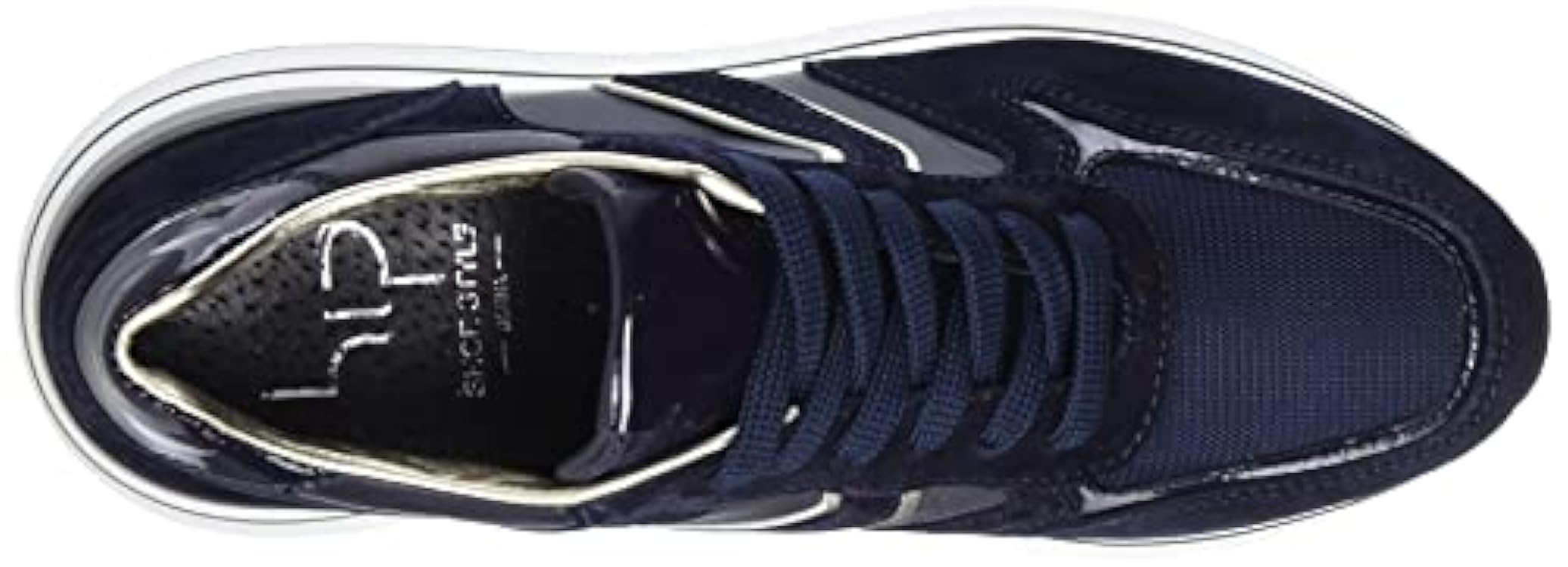HIP Shoe Style for Women Hip Donna D1201, Scarpe da Ginnastica, Dark Blue Platinum, 37 EU 090496682