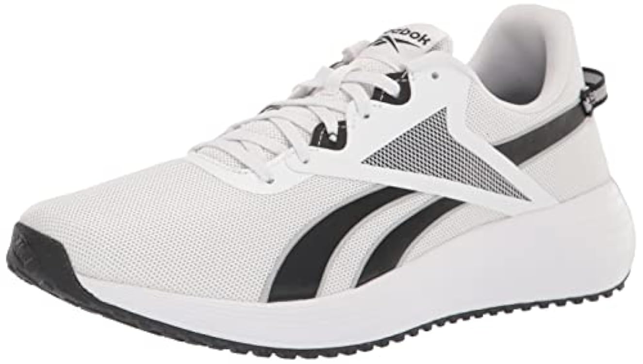 Reebok mens Lite Plus 3.0 Running Shoe, White/Black/Pure Grey, 9.5 US 481287521