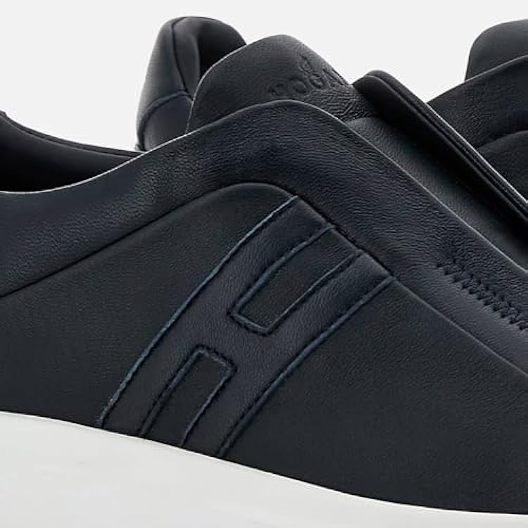 Hogan Sneaker Slip on da Uomo H580 in Pelle Blu - HXM5800BE00 LE9U805 - Taglia 019358085