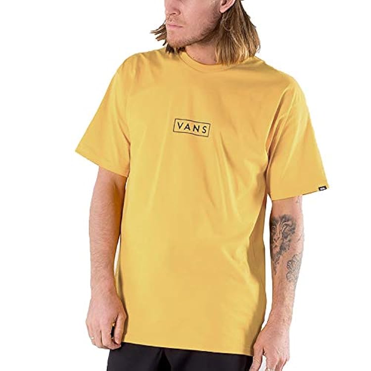 Vans T-Shirt da Uomo Easy Box Gialla cod VN0A3HREHNY 39