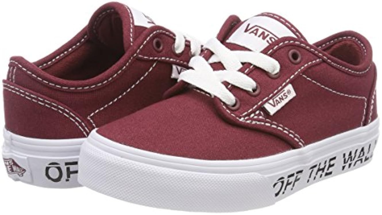 Vans Atwood.Canvas, Sneaker, Rosso (Printed Fox), 34 EU 095836572