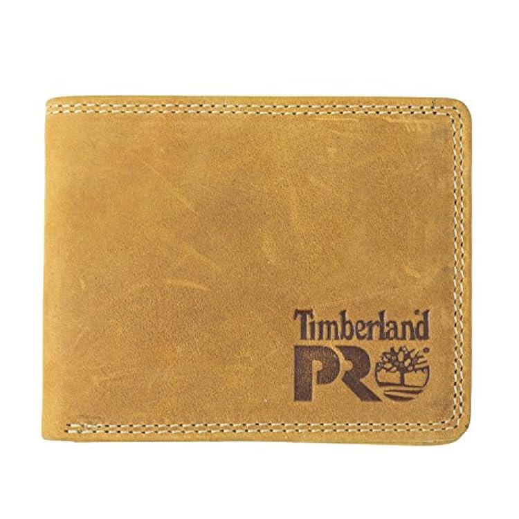 Timberland PRO Portafoglio bifold RFID in pelle sottile