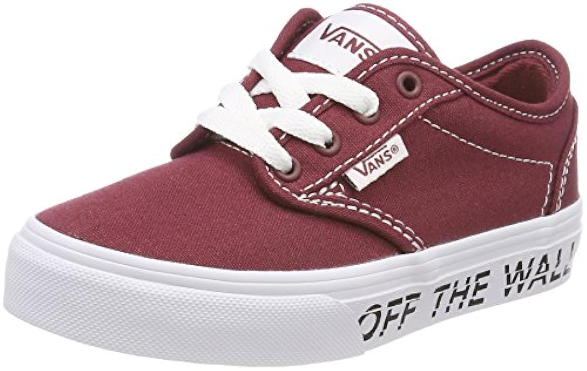 Vans Atwood.Canvas, Sneaker, Rosso (Printed Fox), 34 EU