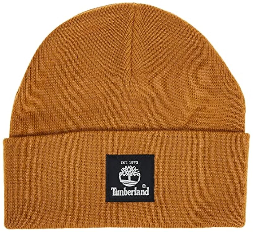 Timberland Short Watch cap with Woven Label Cappello pe